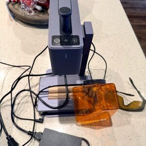 Compact Laser Engraver with Accessories